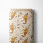 0.5m BIO French Terry Giraffe Vanilla *STOFFÜBERSICHT*