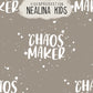 0.5m BIO French Terry Chaos Maker taupe *VORBESTELLUNG*