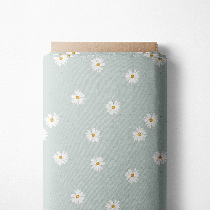 0.5m BIO French Terry Daisy chalk *STOFFÜBERSICHT*