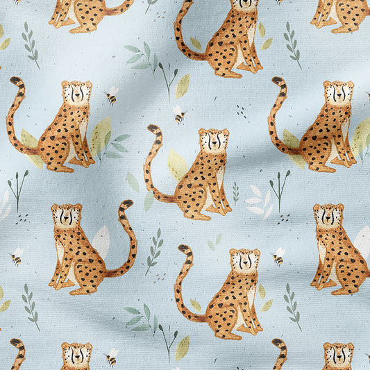0.5m BIO French Terry Leopard Sasha *VORBESTELLUNG*