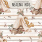 0.5m BIO Ribjersey Wild Forest bohemian