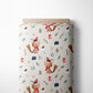 0.5m BIO French Terry Christmas Fox Linen