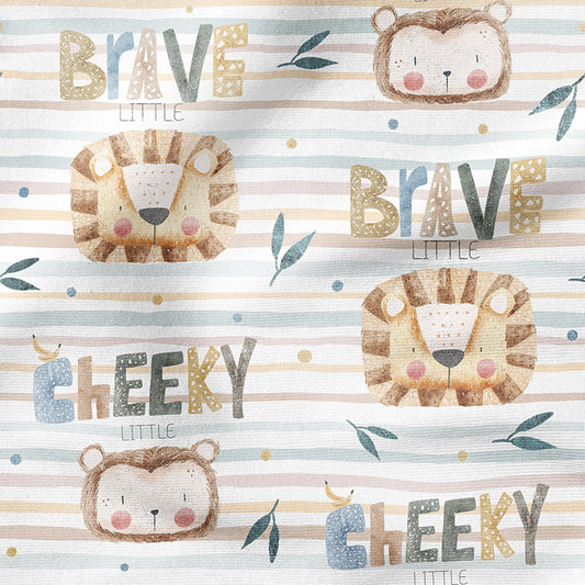 0.5m BIO French Terry Brave and Cheeky *VORBESTELLUNG*