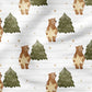 0.5m BIO French Terry Beary Christmas  *STOFFÜBERSICHT*