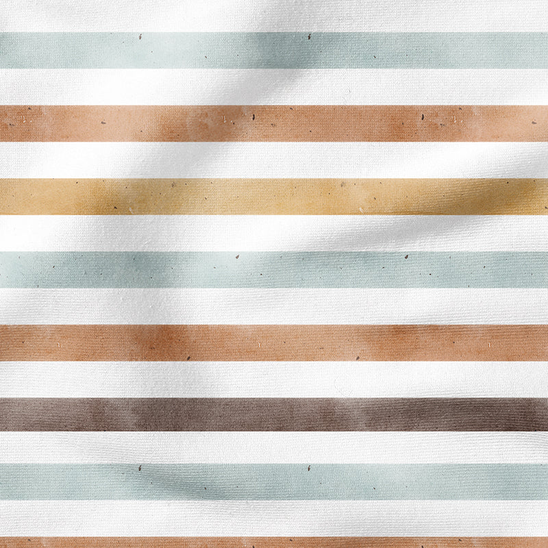 0.5m BIO French Terry Regenbogen Stripes *VORBESTELLUNG*