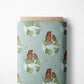 0.5m BIO French Terry You're my world chalk *VORBESTELLUNG*