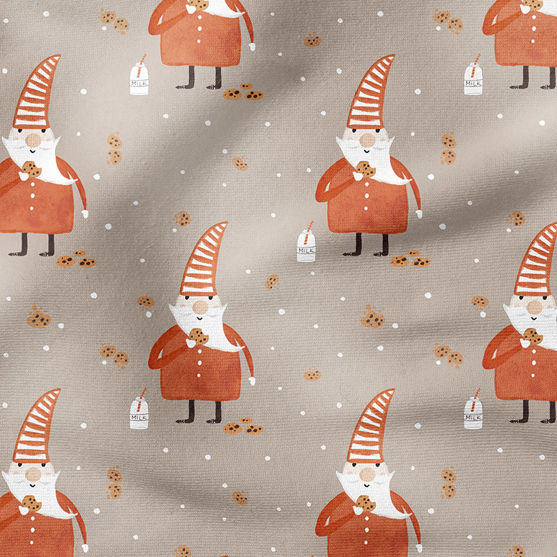 0.5m BIO French Terry Santa and his Cookies