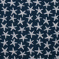 RESTSTÜCK 135cm Biojersey Starfish blau