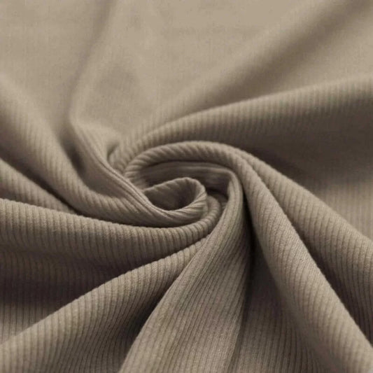 0.5m Ribjersey taupe