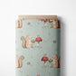 0.5m BIO French Terry Dinner for two - Sage *VORBESTELLUNG*