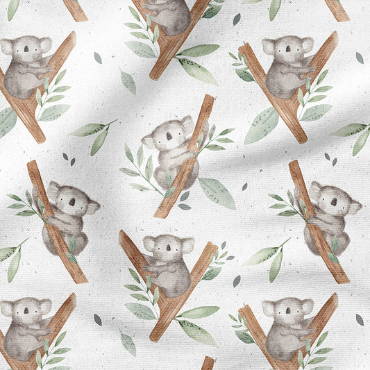 0.5m BIO French Terry Koala salt *STOFFÜBERSICHT*