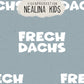 0.5m BIO French Terry Frechdachs denim