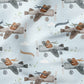 0.5m BIO French Terry Peter Pilot sky *VORBESTELLUNG*