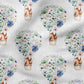 0.5m BIO French Terry Flower Up and Away