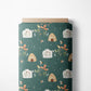 0.5m BIO French Terry Bienen-Garten bottle *VORBESTELLUNG*