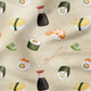 0.5m BIO French Terry Sushi