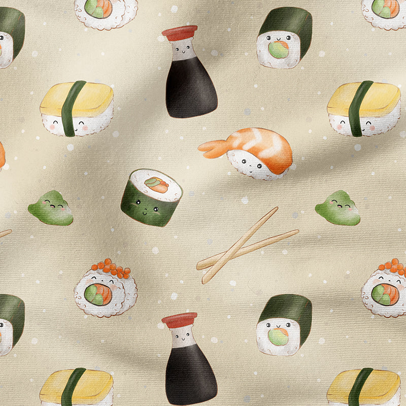 0.5m BIO French Terry Sushi