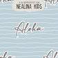 0.5m BIO French Terry Aloha blau *VORBESTELLUNG*