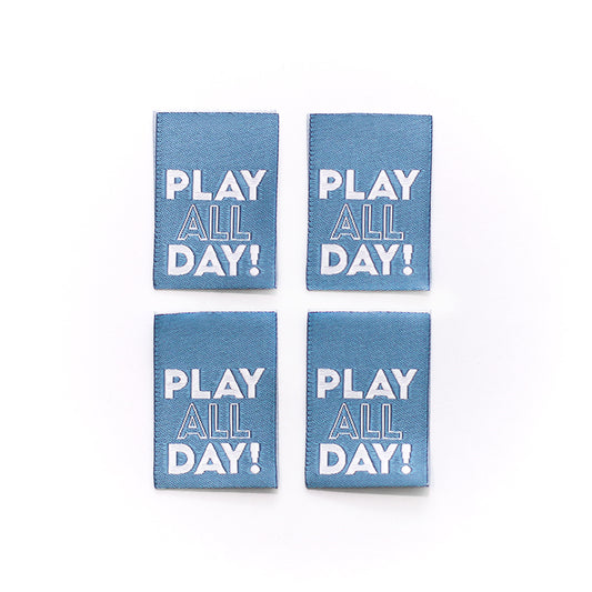 Weblabel Play all day | 4er Pack
