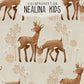 0.5m BIO French Terry Roe Deer cream *VORBESTELLUNG*