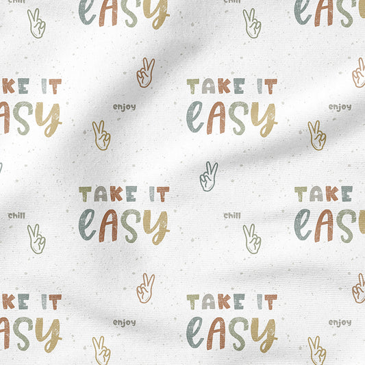 0.5m BIO French Terry Take it easy *VORBESTELLUNG*
