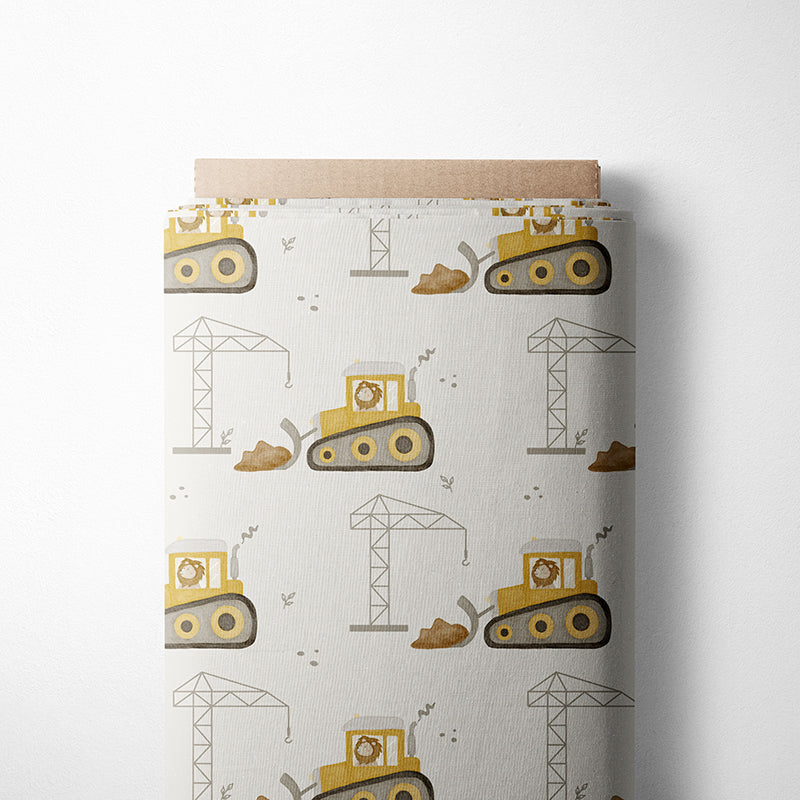 0.5m BIO French Terry Bulldozer cream