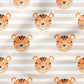 0.5m BIO French Terry Tiger Tilly stripes *VORBESTELLUNG*